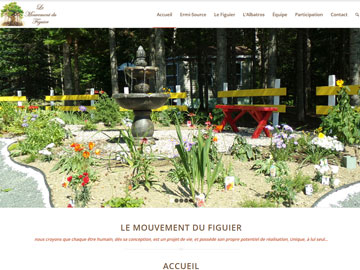 Site Web Le Mouvement du Figuier